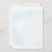 マーメイド誕生日招待状 招待状 (裏面)