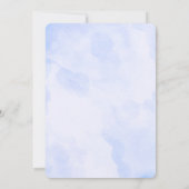 マーメイド誕生日招待状 招待状 (裏面)