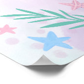 マーメイド誕生日歓迎ポスター ポスター (角)