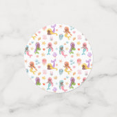 マーメイド誕生日 コンフェッティ (スモール正面)