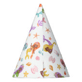 マーメイド誕生日 パーティーハット (裏面)