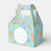 マーメイド誕生日 フェイバーボックス (裏面サイド)