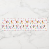 マーメイド誕生日 ペットボトルラベル (シングルラベル)