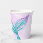 マーメイド誕生日 紙コップ (裏面)