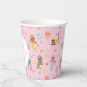 マーメイド誕生日 紙コップ (左)