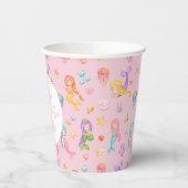 マーメイド誕生日 紙コップ (左)