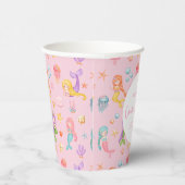 マーメイド誕生日 紙コップ (右)