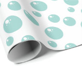 マーメイド赤ちゃんカラフルシャワークラゲ水彩 ラッピングペーパー (ロールコーナー)