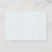 マーメイド赤ちゃんシャワーおむつラッフルインサートカード エンクロージャーカード (裏面)