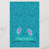 マーメイド赤ちゃんシャワー動物マッチゲーム#136中 (裏面)