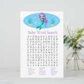 マーメイド赤ちゃんシャワー単語検索ゲーム (スタンド正面)