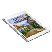 マーメイド通り- RYE - EAST SUSSEX ENGLAND UK ノートブック (右側)