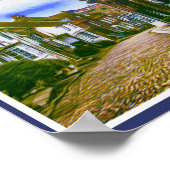 マーメイド通り- RYE - EAST SUSSEX ENGLAND UK ポスター (角)