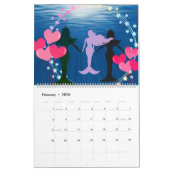 マーメイド違うカレンダー カレンダー (2月 2026)