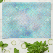 マーメイド銀河系シリーズデザイン2 キッチンタオル (折り畳み)