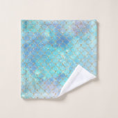 マーメイド銀河系シリーズデザイン2 バスタオルセット (ウォッシュタオル)