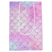 マーメイド銀河系シリーズデザイン4 ミディアムペーパーバッグ (裏面)