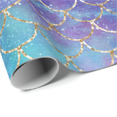 マーメイド銀河系シリーズデザイン9 ラッピングペーパー (ロールコーナー)