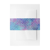 マーメイド銀河系シリーズデザイン9 招待状ベリーバンド (正面例)