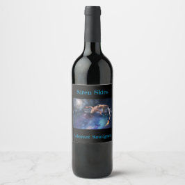 マーメイド銀河系 ワインラベル