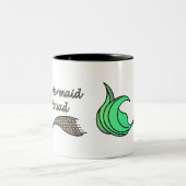 マーメイド隊オレンジとグリーン。 ツートーンマグカップ (中央)