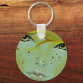 マーメイド顔フレックスキーチェーン キーホルダー (正面)