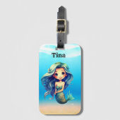 マーメイド魔法アンダーザシーズ ラゲッジタグ (正面縦)
