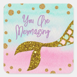 マーメイド魔法 スクエアシール