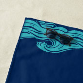 マーメイド魔法:思い出の波に飛び込む ビーチタオル (インサイチュ)