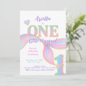 マーメイド1歳の誕生日 招待状 (スタンド正面)
