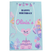 マーメイド1stバースデーアンダーシー抱き枕 ミディアムペーパーバッグ (正面)