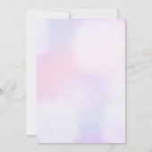 マーメイド1stバースデーオンダーザシーパーティー 招待状 (裏面)