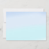 マーメイド1stバースデーオンダーザシーパーティー 招待状 (裏面)