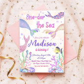 マーメイド1st誕生日パーティーアンダーザシーパーティー 招待状
