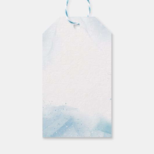 マーメイド1st誕生日パーティーオンダーザシー ギフトタグ (裏面)