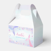 マーメイド1st誕生日パーティーオンダーザシー フェイバーボックス (正面サイド)