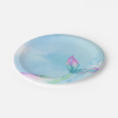 マーメイド1st誕生日パーティーワンダーザシーマーメイド ペーパープレート (アングル)