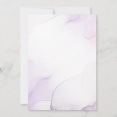 マーメイド1st誕生日パーティーワンダーザシーマーメイド 招待状 (裏面)