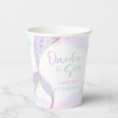 マーメイド1st誕生日パーティーワンダーザシーマーメイド 紙コップ (正面)