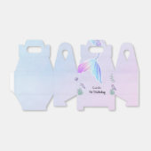 マーメイド1st誕生日パーティーワンダーザシー フェイバーボックス (折り畳みなし)