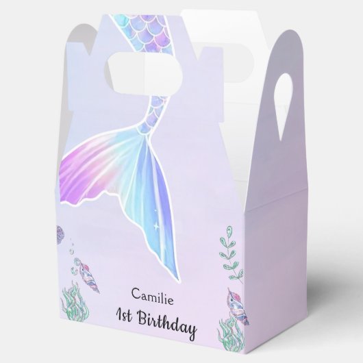 マーメイド1st誕生日パーティーワンダーザシー フェイバーボックス (オープン)