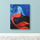 マーメイド2 キャンバスプリント (インサイチュ (ウッドフロア))