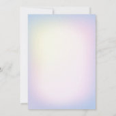 マーメイド2ndバースデーツザシーパーティー 招待状 (裏面)