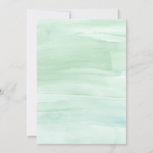 マーメイド2nd誕生日招待状 招待状 (裏面)