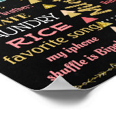 マーメイド30th大人のケーキのスマッシュチョークボードの看板 ポスター (角)