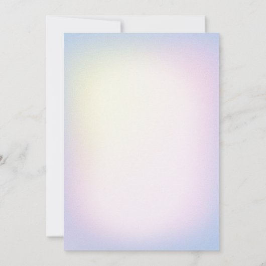 マーメイド4th誕生日カーメイドパーティー 招待状 (裏面)