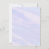 マーメイド4th誕生日パーティーザシーマーメイド 招待状 (裏面)