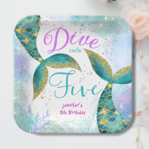 マーメイド5歳の誕生日おめでとう Dive into Five