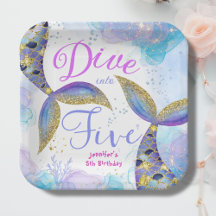 マーメイド5歳の誕生日をお祝い Dive into Five