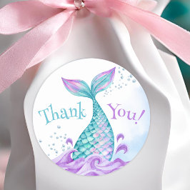 マーメイド5th誕生日が5にダイビング ラウンドシール